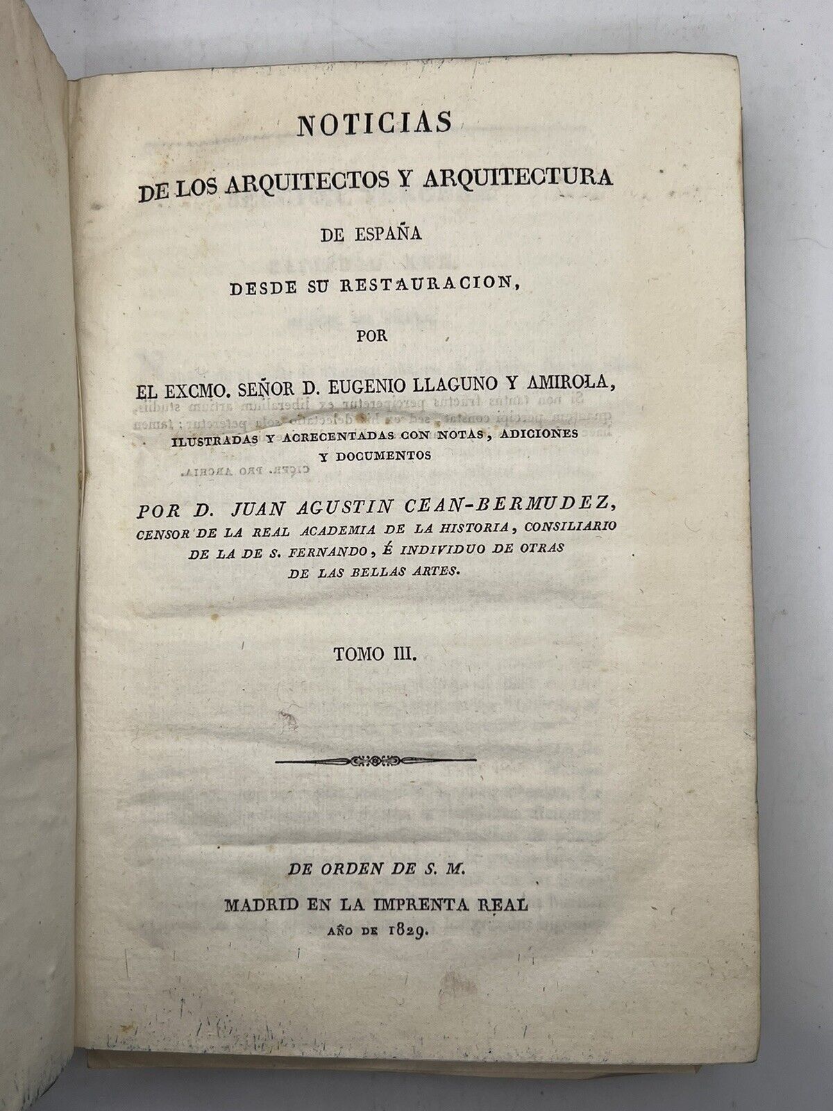 The Architects and Architecture of Spain 1829 Spanish Edition