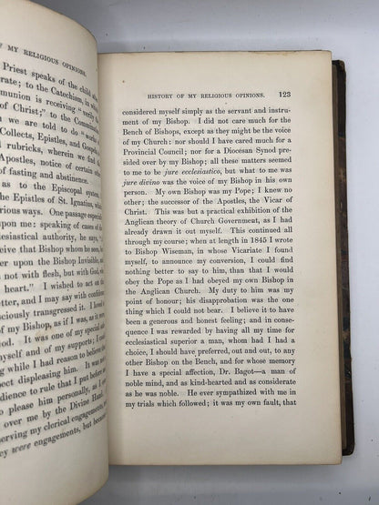 Apologia Pro Vita Sua by John Henry Newman 1864 First Edition