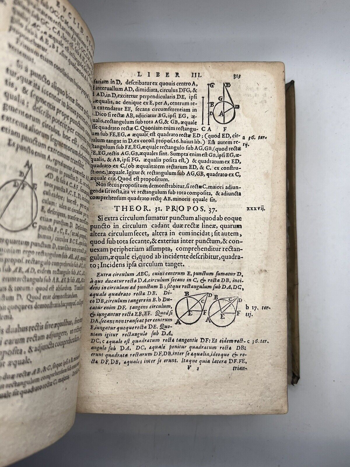 Euclid's Elements 1654