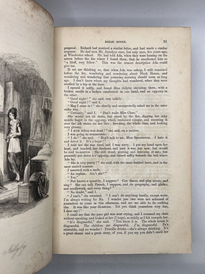 Bleak House by Charles Dickens 1853 First Edition First Impression