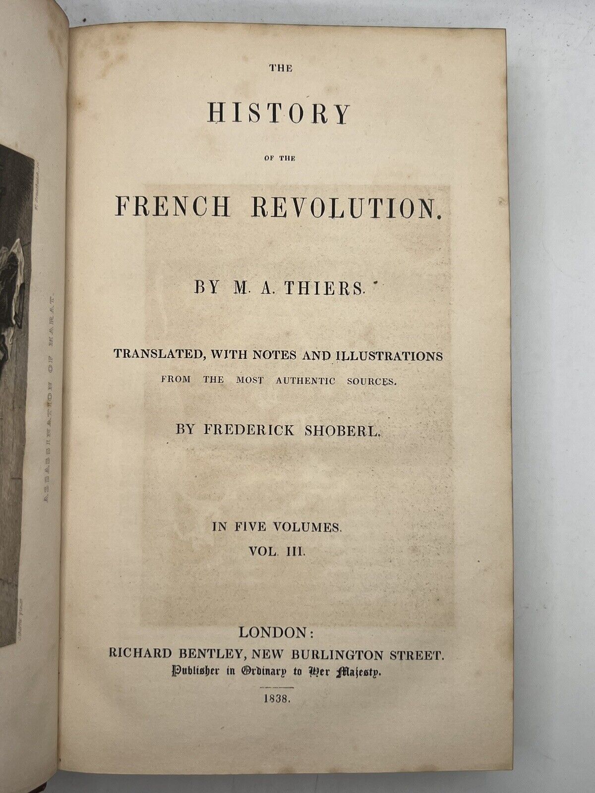 The History of the French Revolution 1838