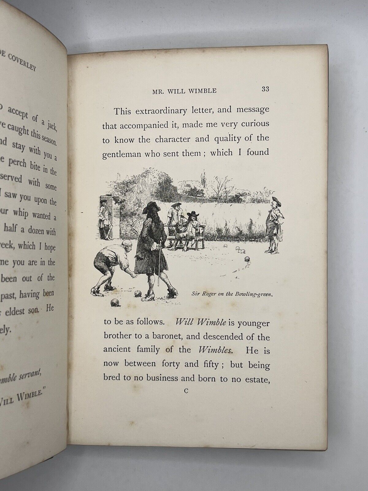 Days with Sir Roger de Coverley 1892 Hugh Thomson Illustrations