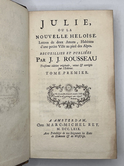 The Works of Jean Jacques Rousseau 1769-1803