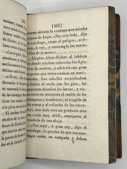 Tales of The Alhambra by Washington Irving 1833 FIRST SPANISH EDITION