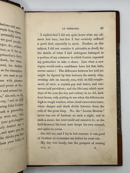 Villette by Charlotte Bronte 1853 First Edition