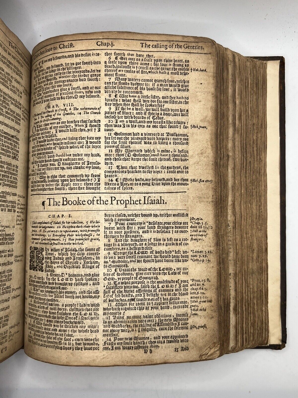 The King James Bible 1613 First Quarto Edition "He"