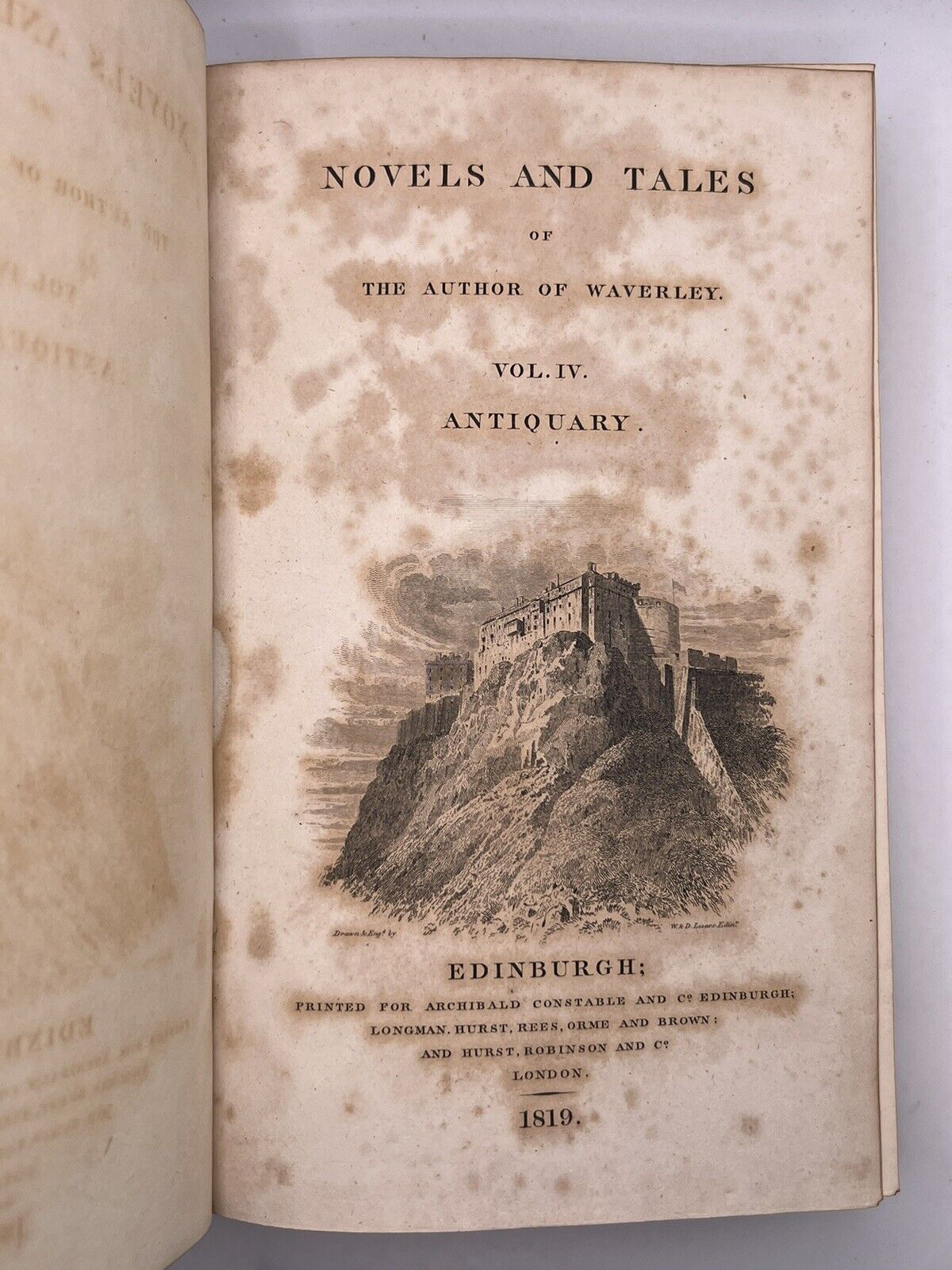 The Novels and Tales of Walter Scott 1819