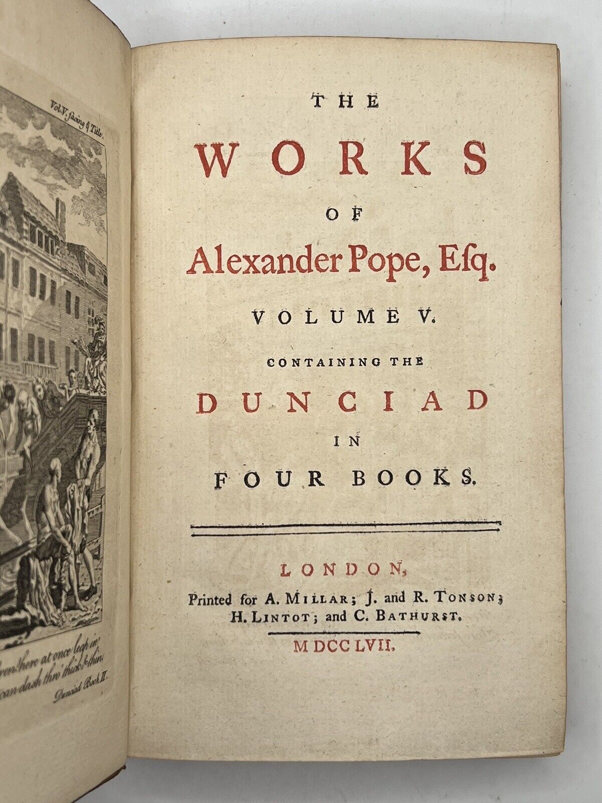 The Works of Alexander Pope 1757