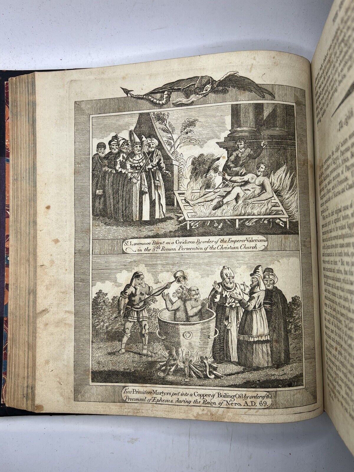 John Foxe's Book of Martyrs, or Christian Martyrology 1803