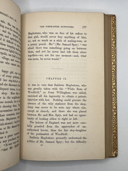 Old Friends & New Acquaintances by A. Strickland 1860 Bickers Fine Bindings! 1st Edition