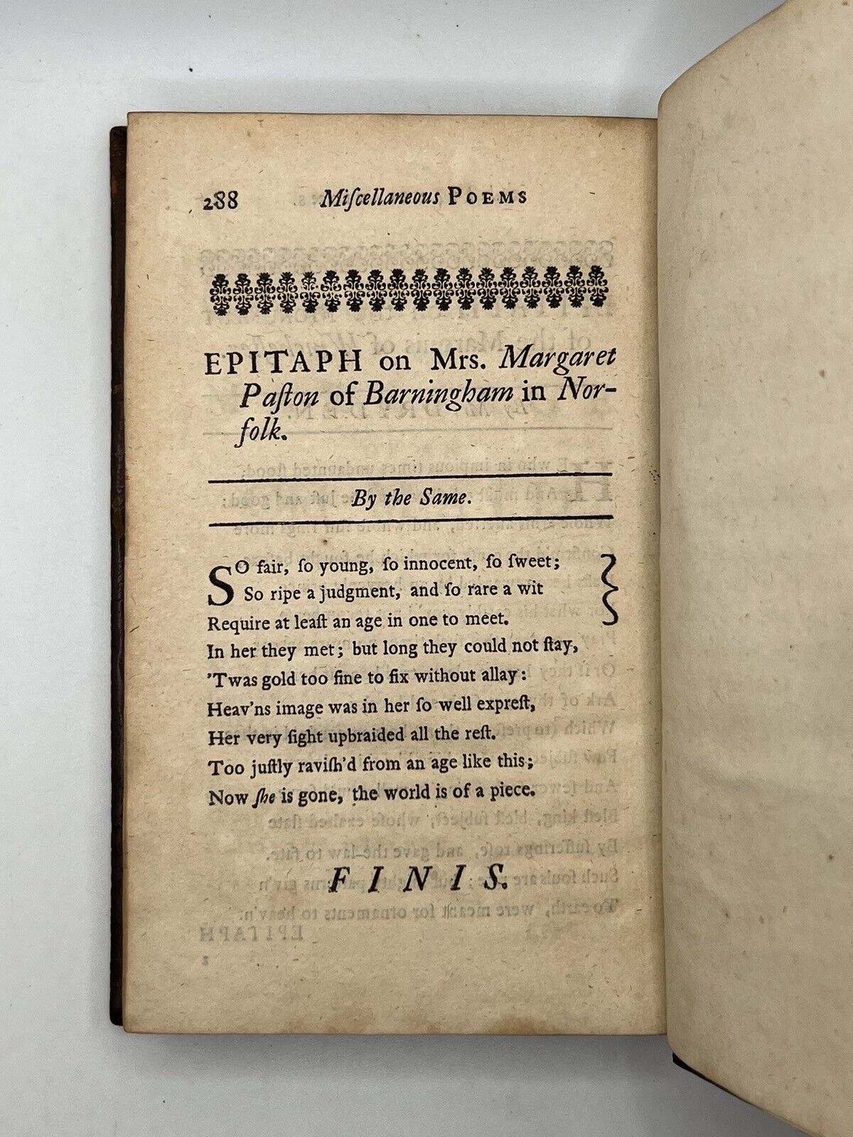 Miscellaneous Poems and Translations, by Several Hands 1722