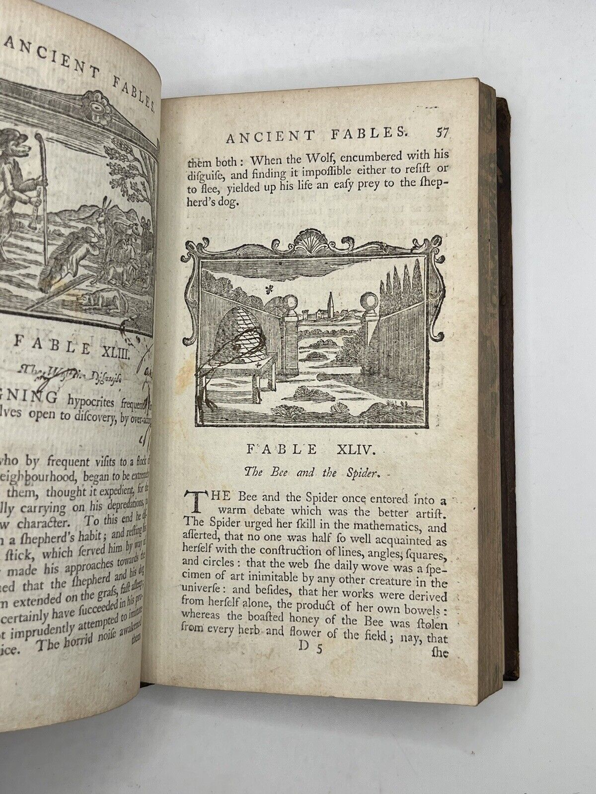 Aesop's Fables and Other Fables 1786; Dodsley Edition