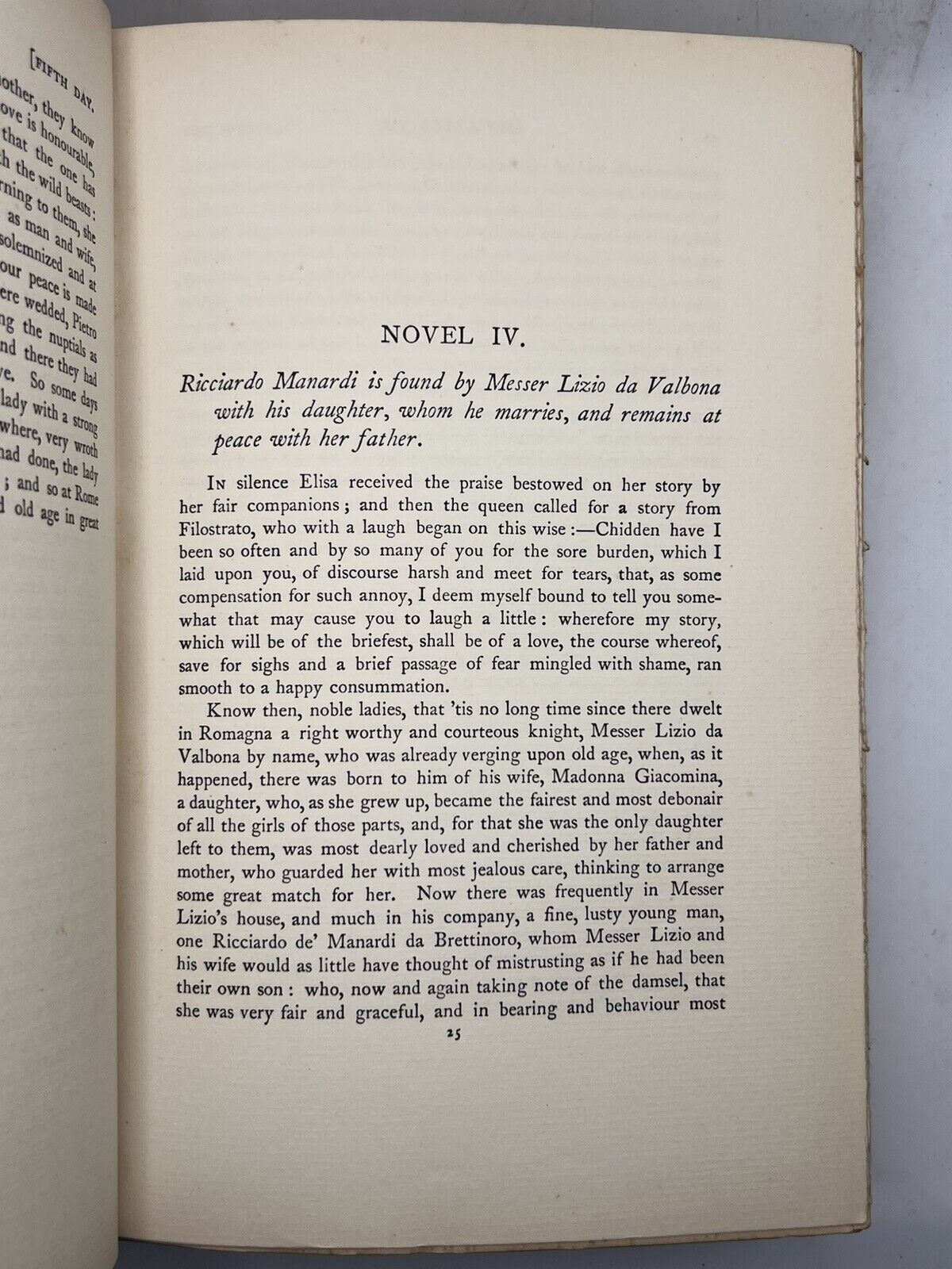 The Decameron by Giovanni Boccaccio 1920s