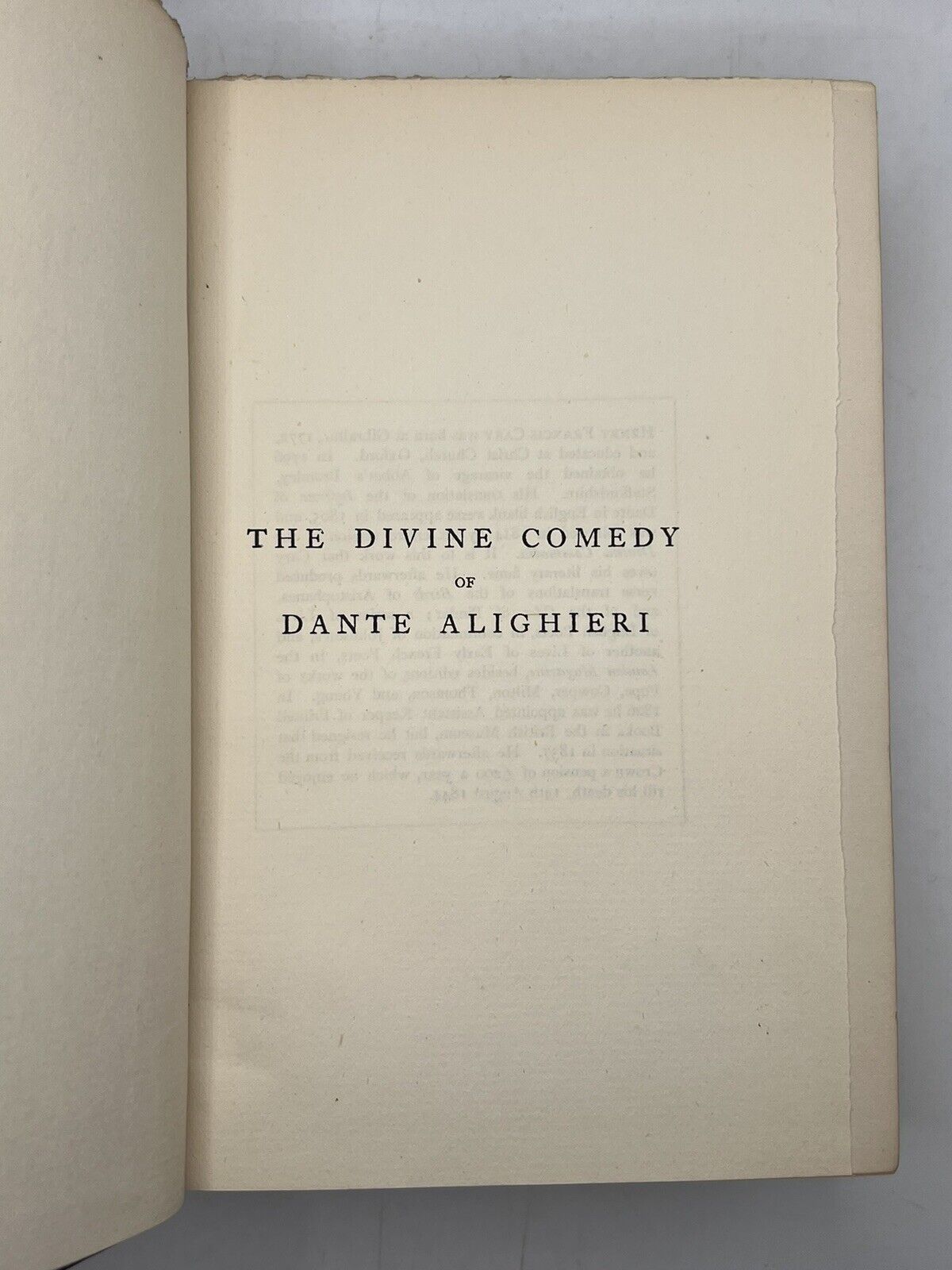 The Divine Comedy by Dante 1910 Cary Translation