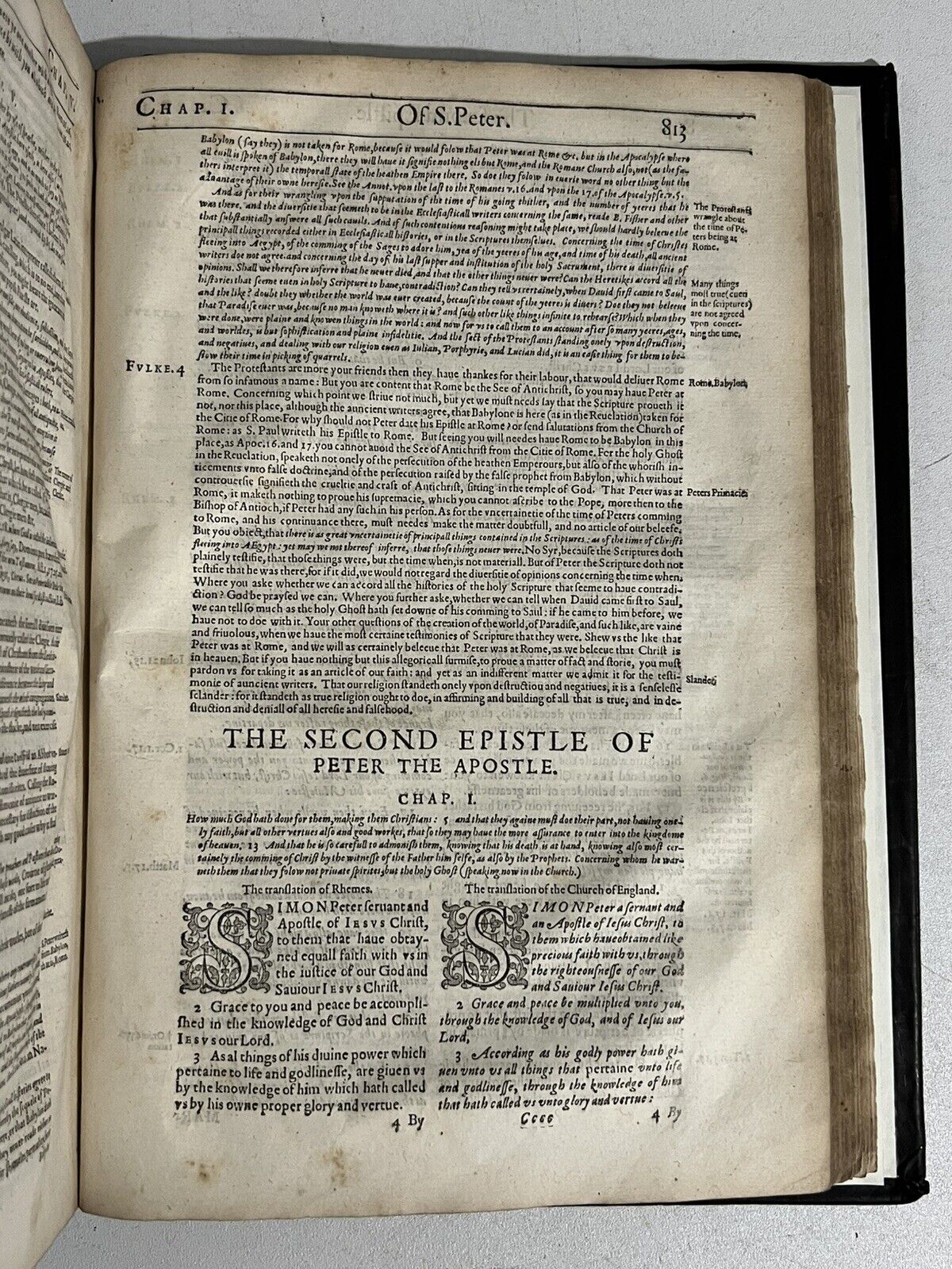 Fulke's New Testament 1601