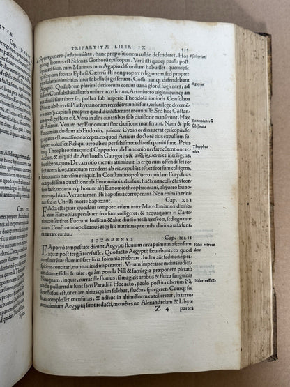 Eusebius' Church History 1544 Froben Press