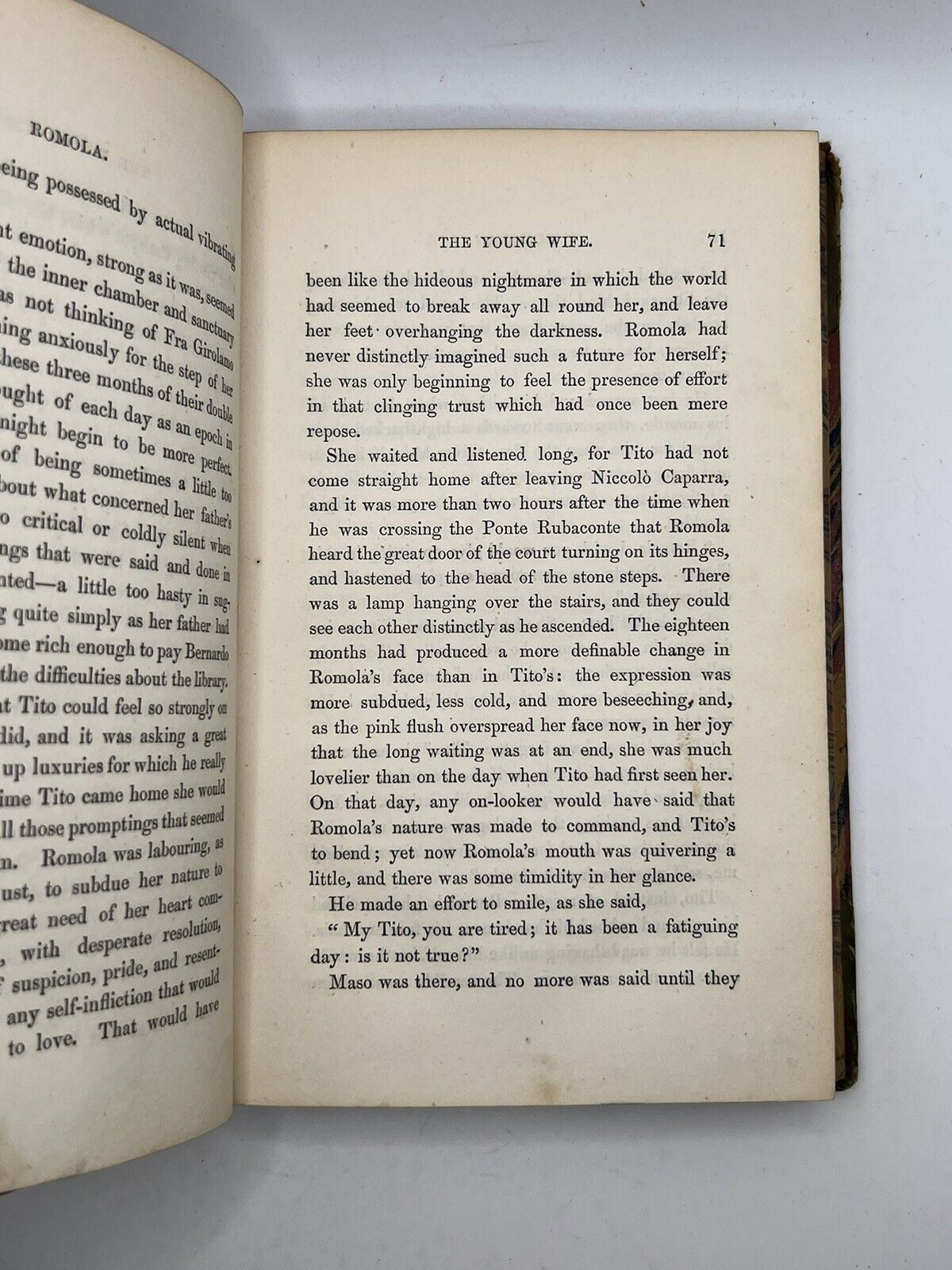 Romola by George Eliot 1863 First Edition