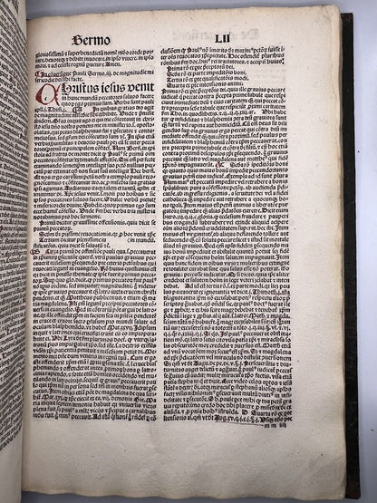 Pelbartus Sermons 1502 Post-Incunable