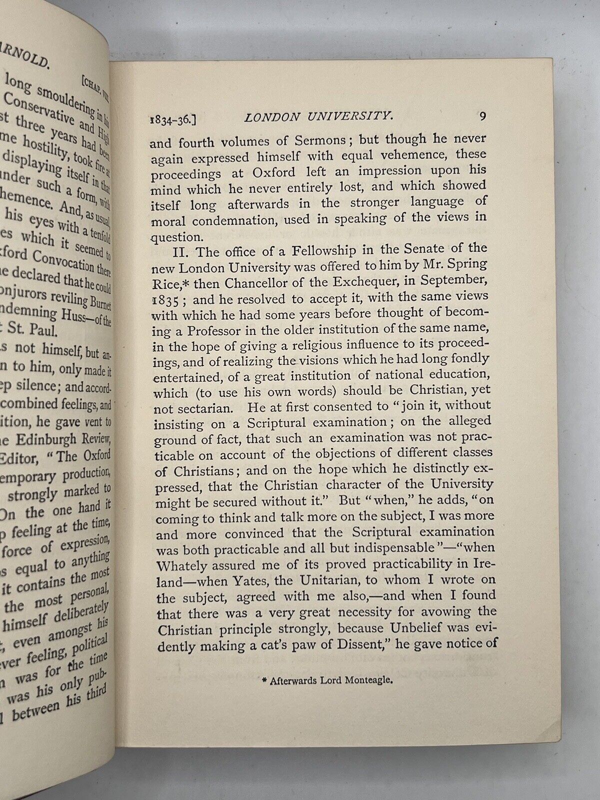 The Life of Thomas Arnold by Arthur Stanley 1881