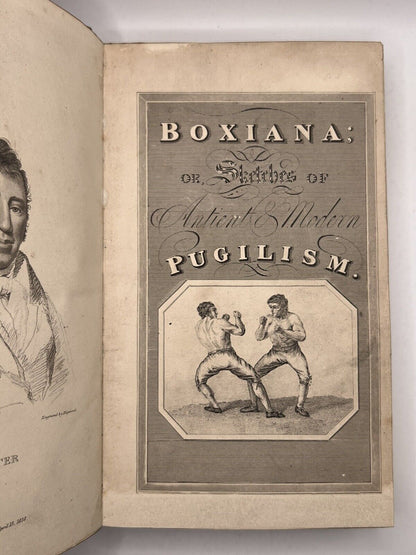 The History of Boxing by Pierce Egan; Boxiana 1823-1829