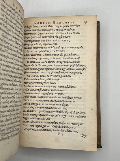 The Works of Hesiod 1667 Elzevir Press