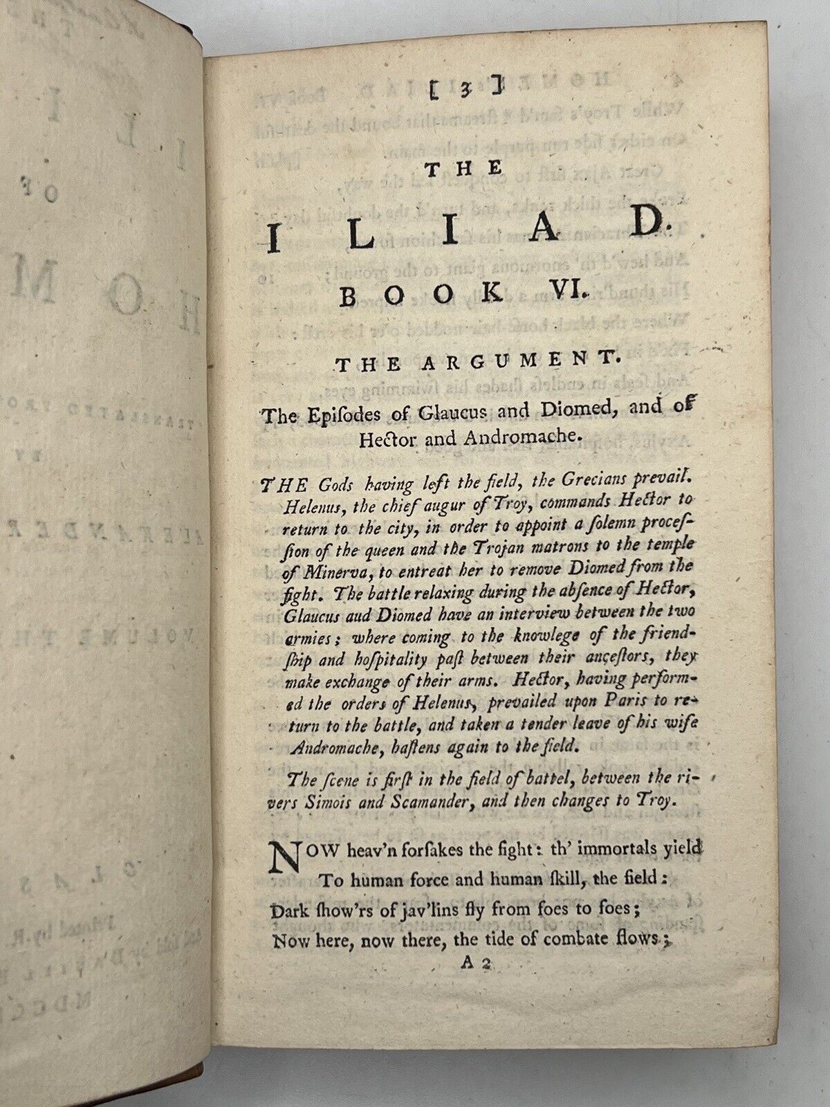 The Iliad of Homer 1754 Alexander Pope