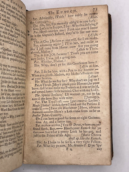 The Comedies of Terence in English 1733