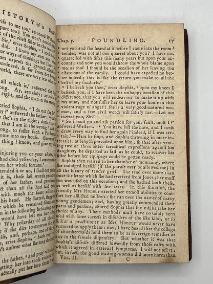 The History of Tom Jones by Henry Fielding 1780