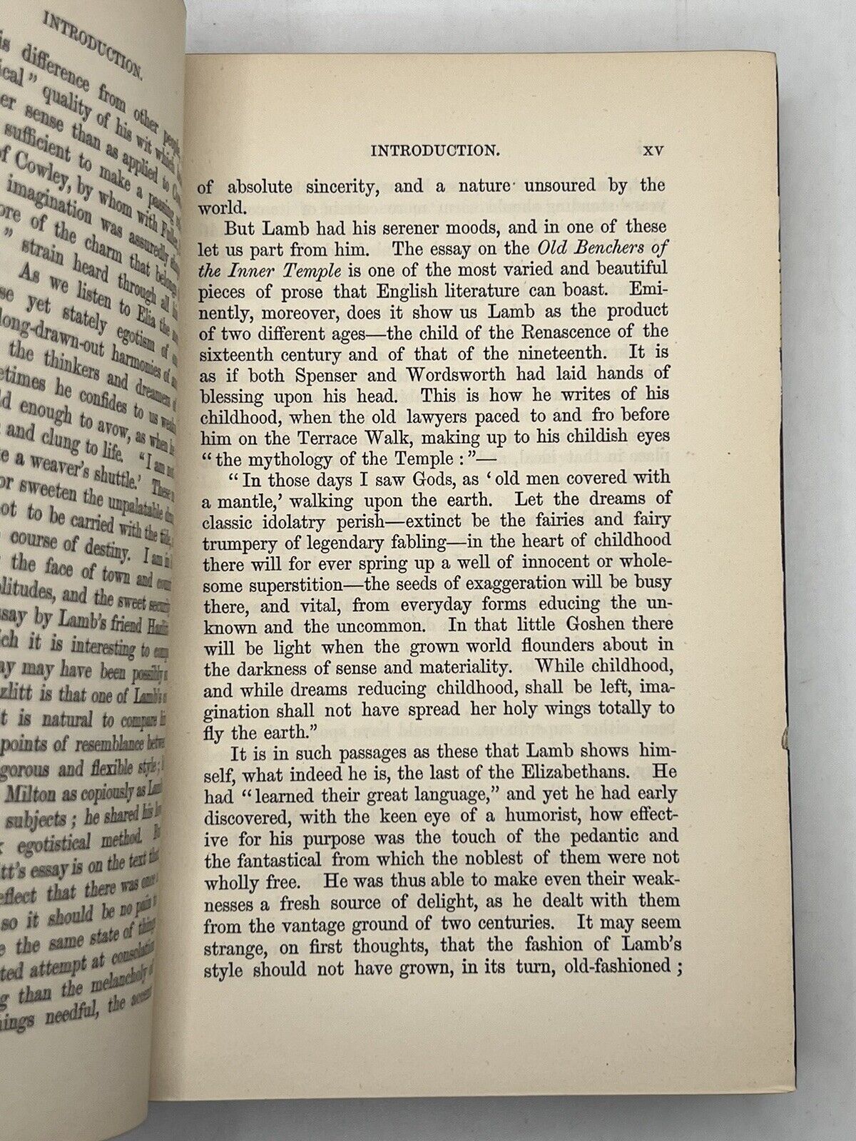 The Essay of Elia by Charles Lamb 1887 Fore-Edge