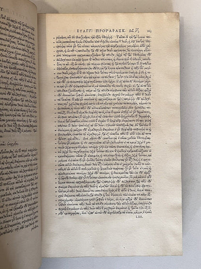 The Works of Eusebius 1544 First Edition