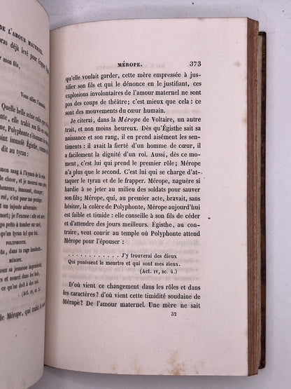 The Use of Emotions in Drama by Marc Girardin 1843