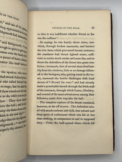 Peveril of the Peak by Sir Walter Scott 1822 First Edition