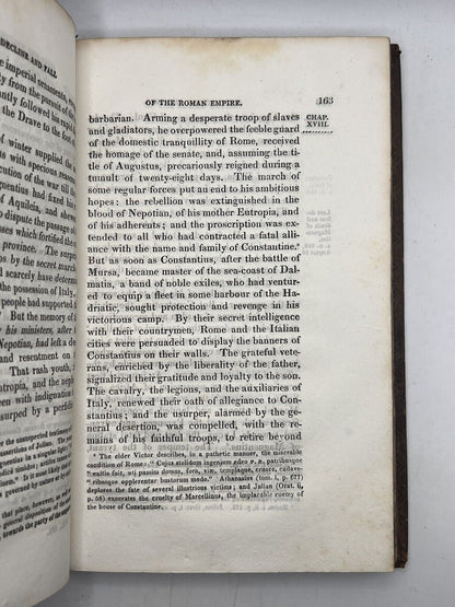 The Decline and Fall of the Roman Empire by Edward Gibbon 1816