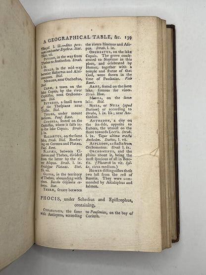 Homer's Iliad and Odyssey 1771 Alexander Pope Edition