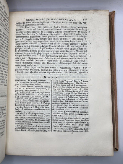 Ancient Panegyrics By Jacobus De La Baune 1728 Second Italian Edition