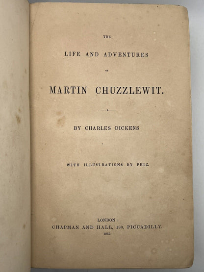 Charles Dickens Collection Early Editions Original Cloth Bindings 1860s