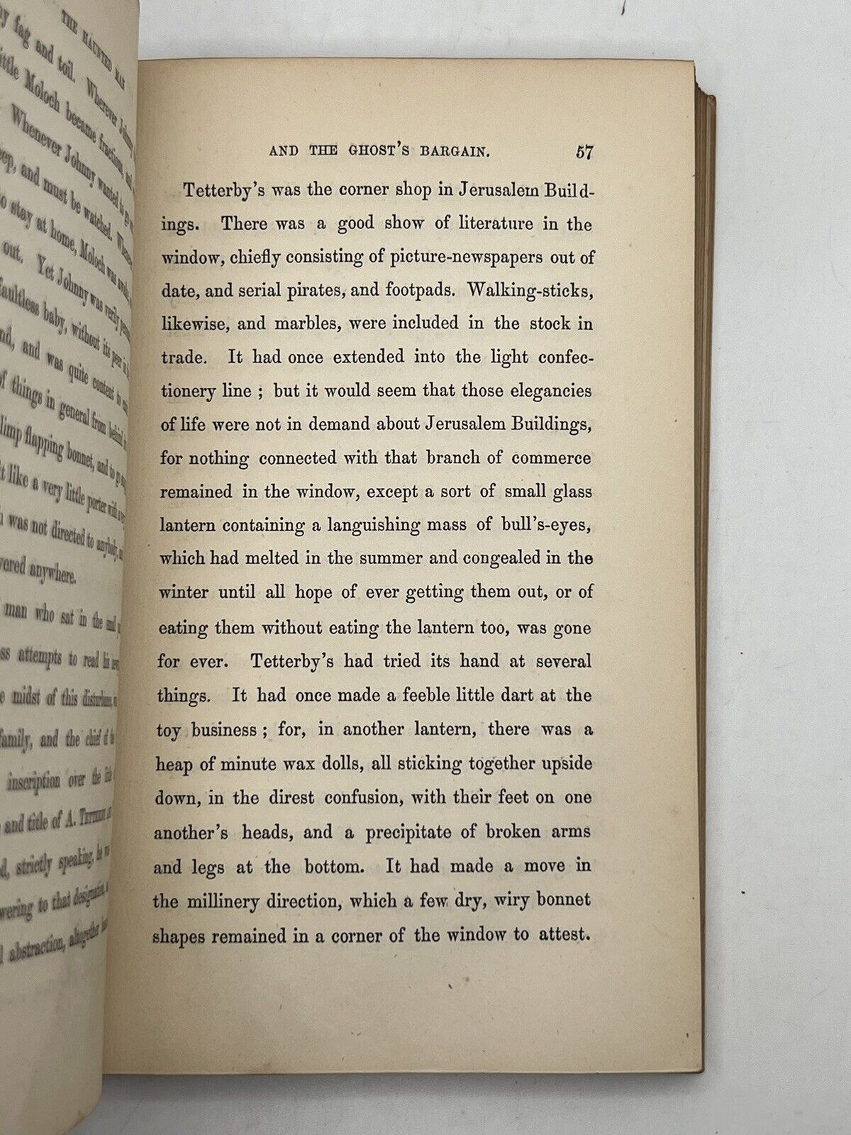 A Haunted Man and the Ghost's Bargain by Charles Dickens 1848 First Edition