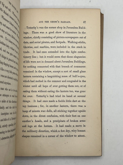 A Haunted Man and the Ghost's Bargain by Charles Dickens 1848 First Edition