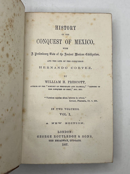 The Works of William Prescott 1859-67