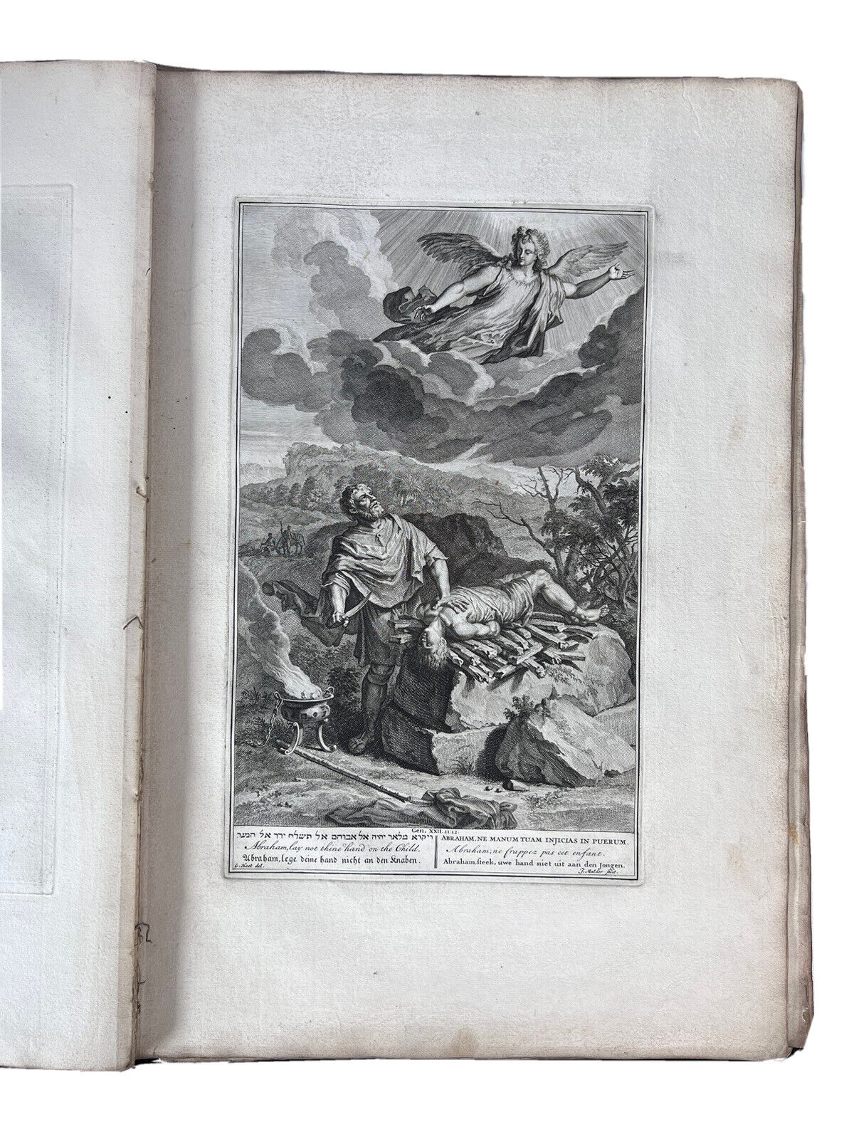 A Stunning Set of 40 HUGE Biblical Prints / Plates After G. Hoet (c.1700)