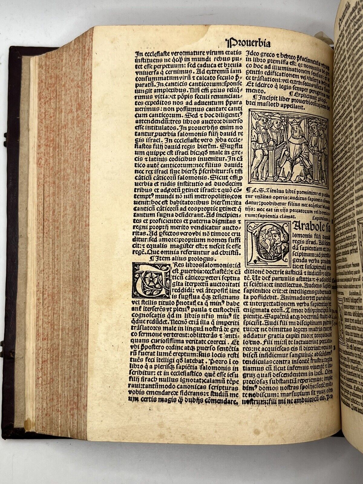 Biblia Latina 1514; Illustrated Post-Incunable Octavo Bible