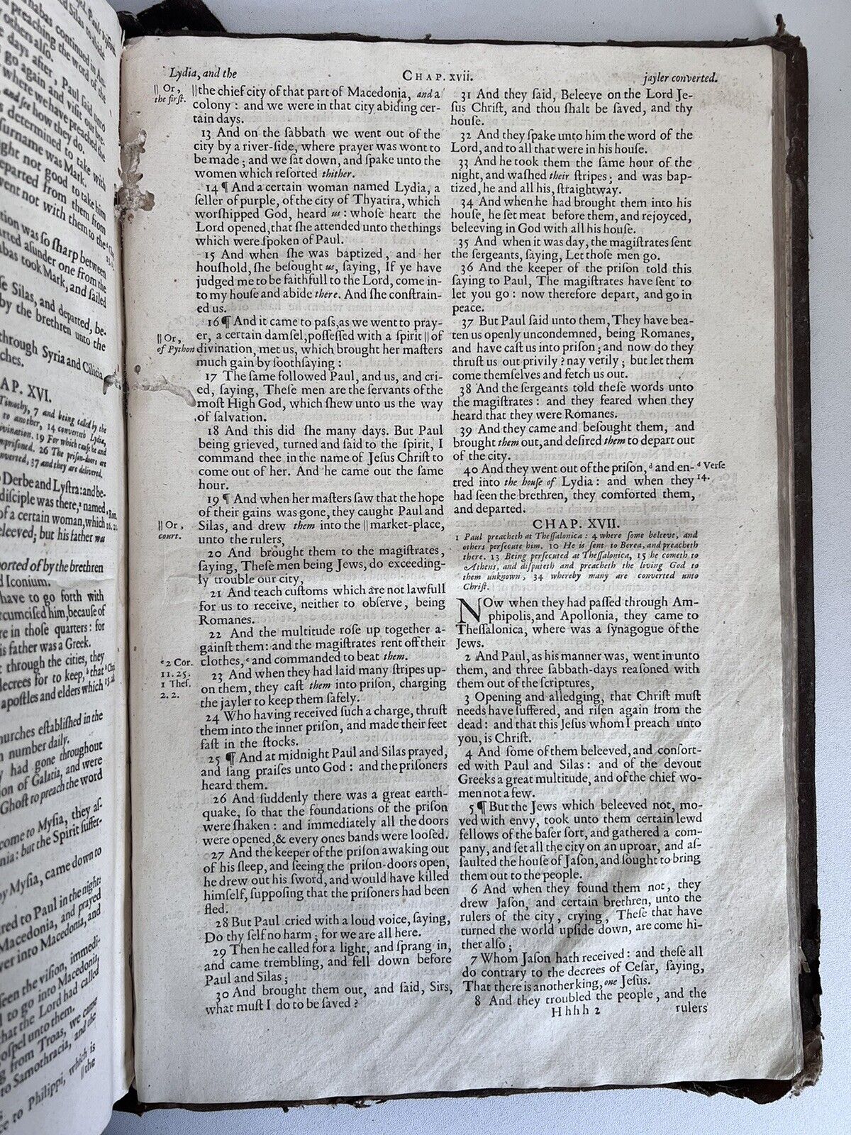 Antique King James Bible 1674