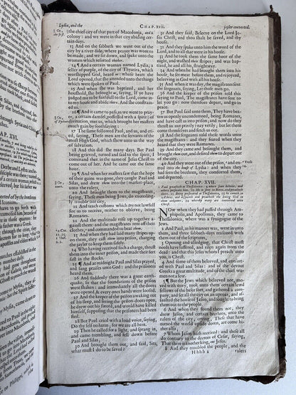 Antique King James Bible 1674