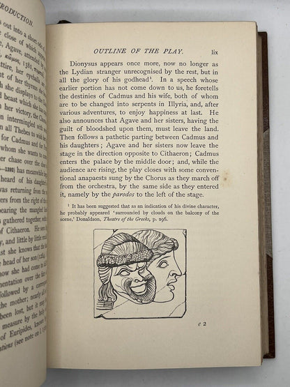 The Bacchae of Euripides 1892 Hatchards