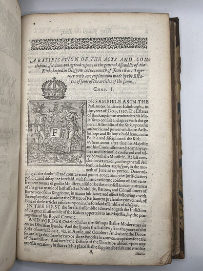 The Laws and Acts of Parliament of 1611