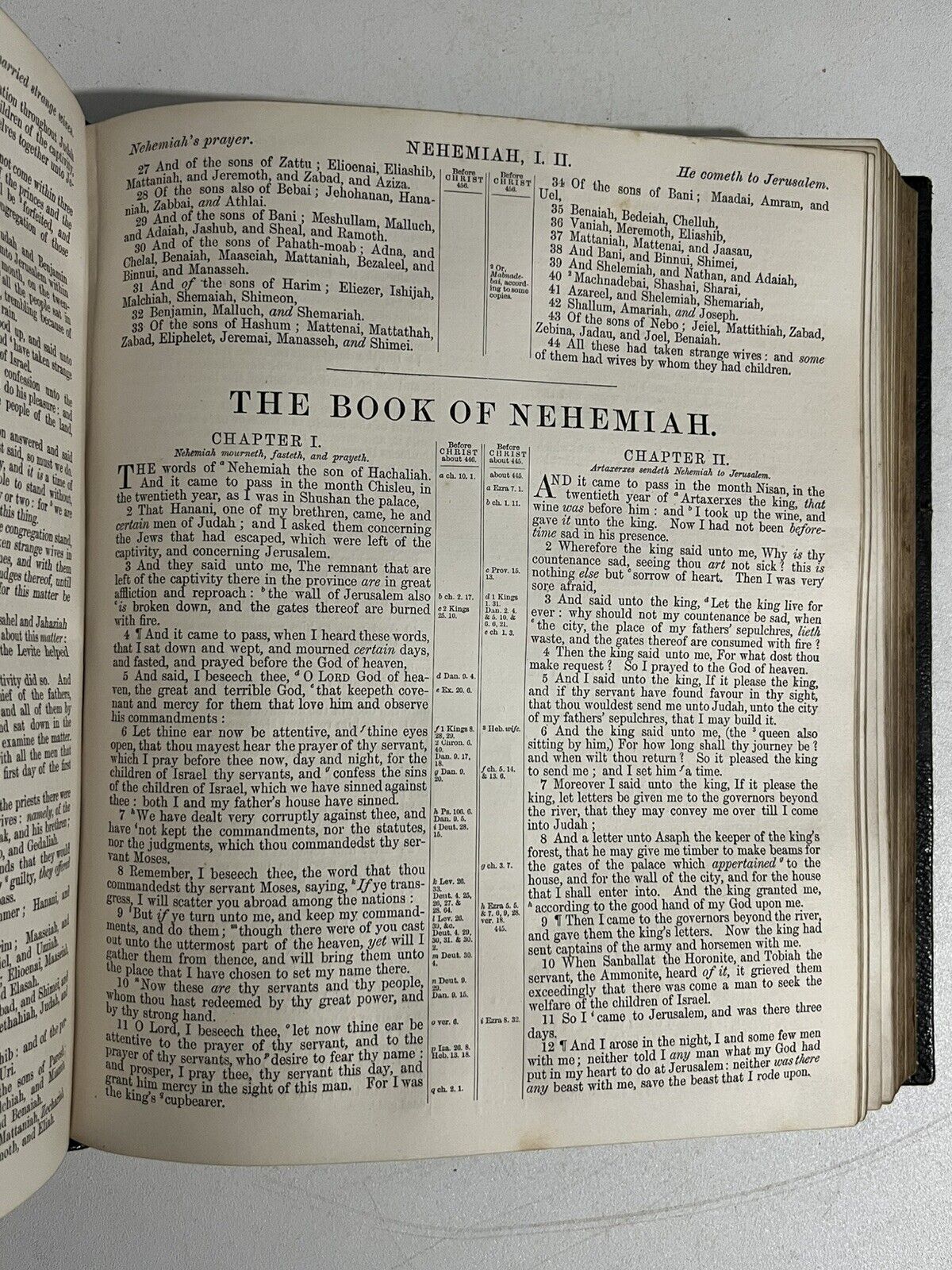 Antique King James Bible c.1870