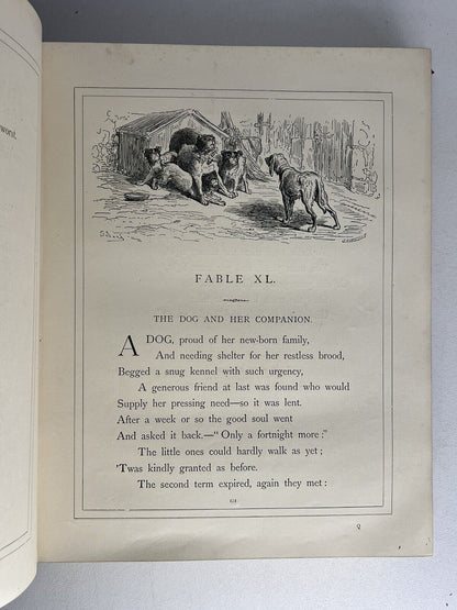 Fontaine Fables in English Gustave Dore