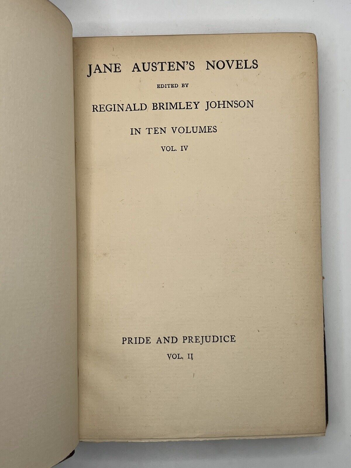 The Works of Jane Austen 1898