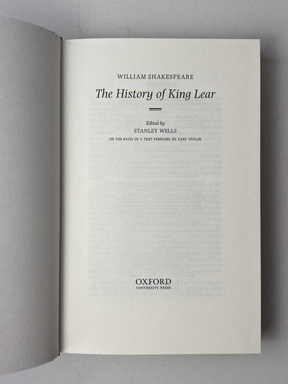 King Lear by William Shakespeare 2008 Folio Society, The Letterpress Shakespeare No. 1884