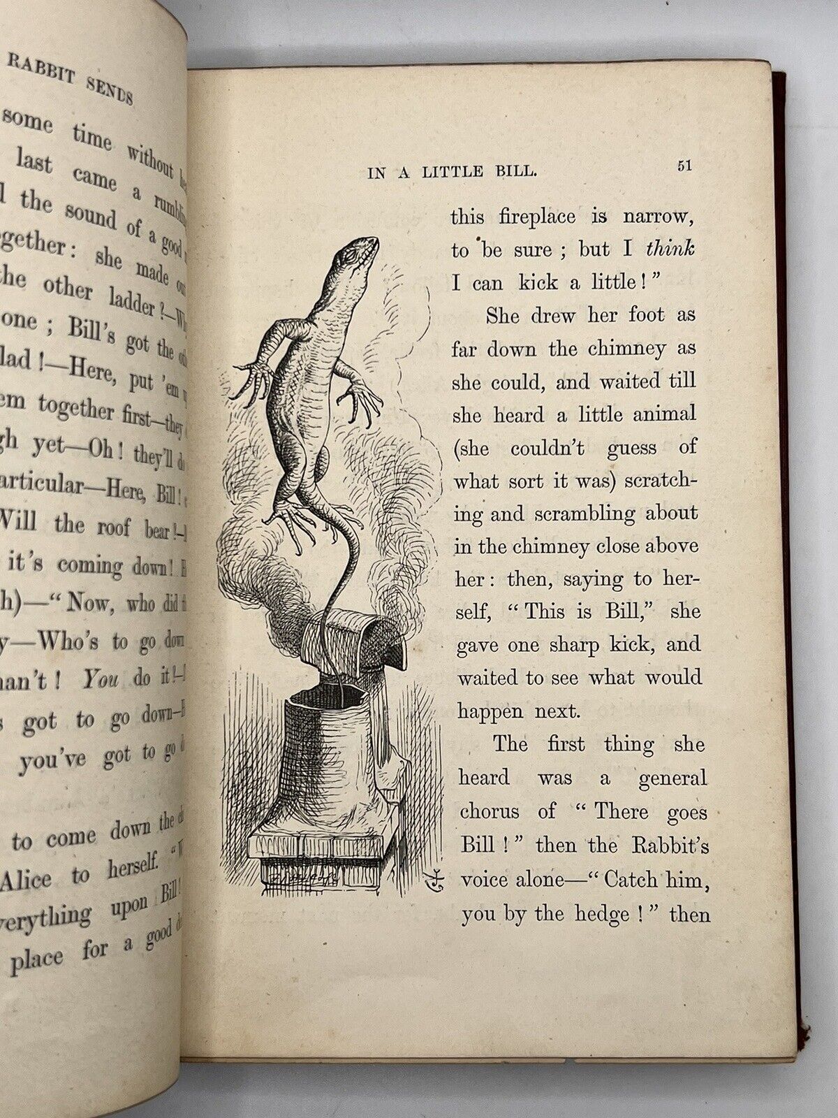 Alice's Adventures in Wonderland by Lewis Carroll 1867 First Edition in Original Cloth